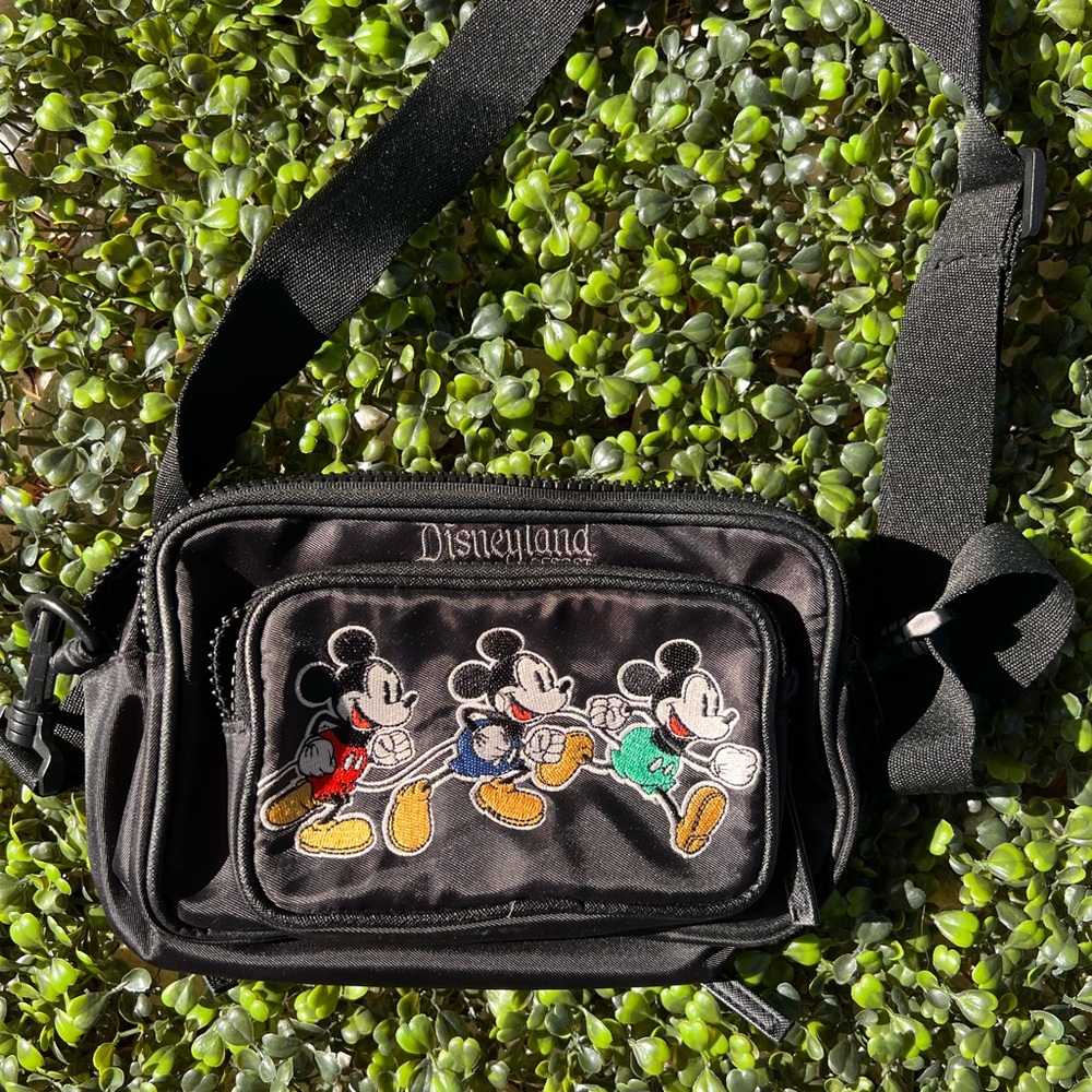 Disney Black Mickey Mouse Belt Bag